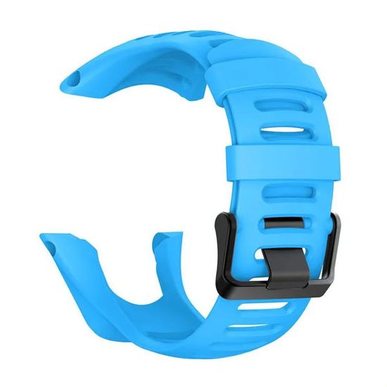 Ремешок для Suunto Ambit , Ambit 2, Ambit 3 силиконовый (Голубой)