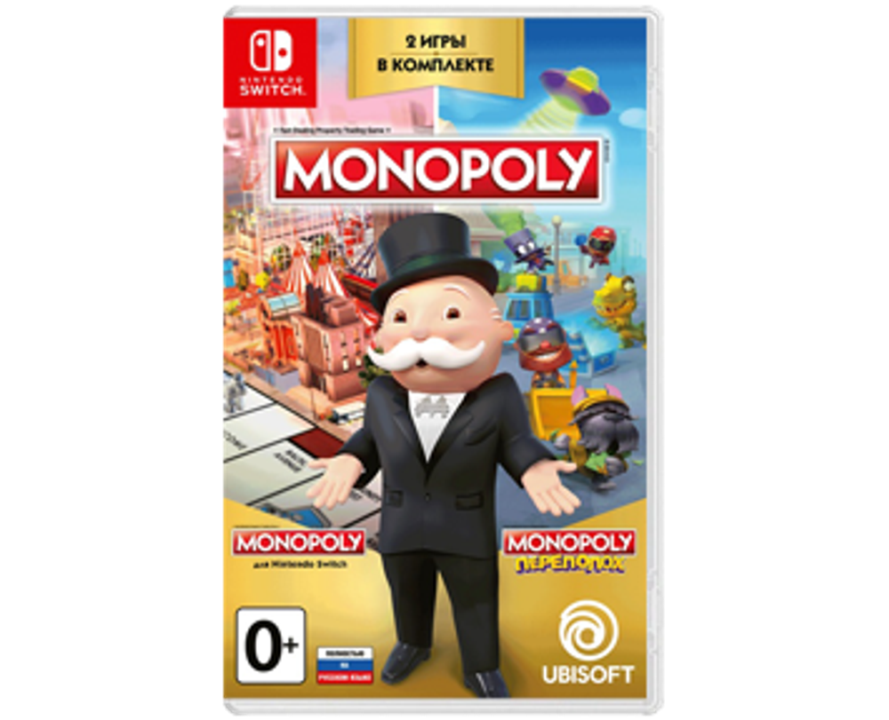 Monopoly: Переполох + Monopoly (NS) NEW