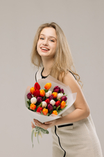 Микс 25 тюльпанов