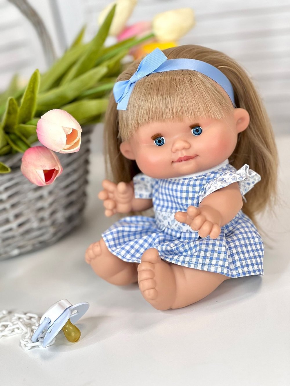 Пупс Nines 26см PEPOTE с закрыв. глазками (N804S26)