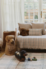 Подушка Lorena Canals Handloom Cushion Blue Sage (25 x 40 см)