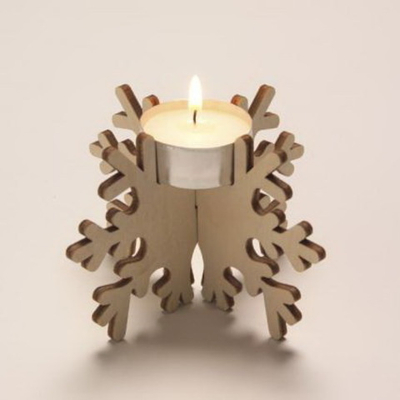 Подсвечник Снежинка