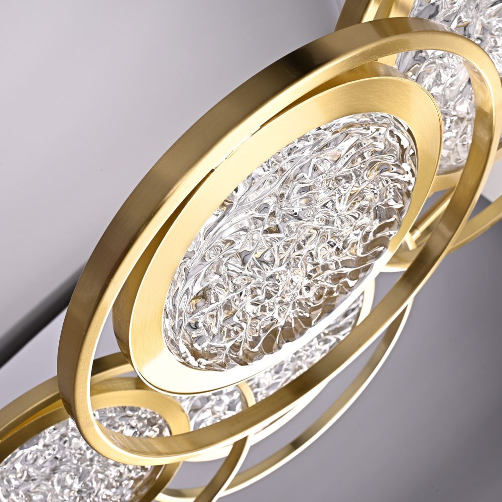 Дизайнерская люстра на штанге ЛУНА lighting collection L60