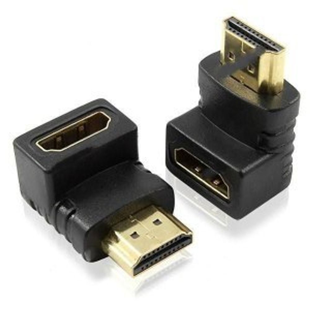 Переходник гнHDMI--штHDMI угловой