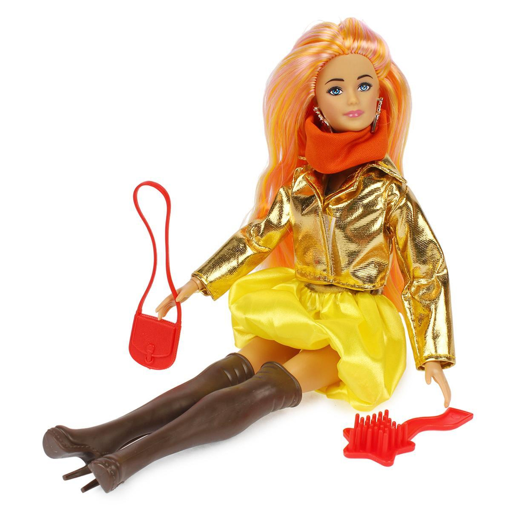 Кукла тип модель София 29 см, руки и ноги сгиб, аксесс, 66001-AUT1-S-BB(Карапуз)