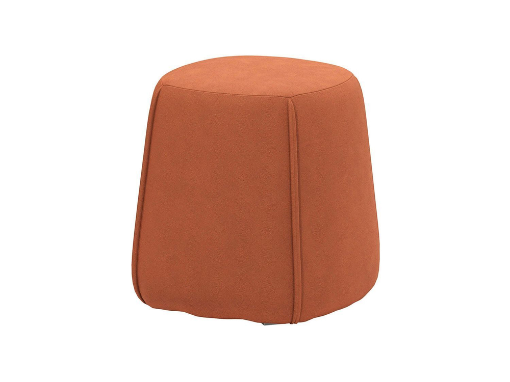 Пуф Шелдон / букле Лайк терракотовый 412