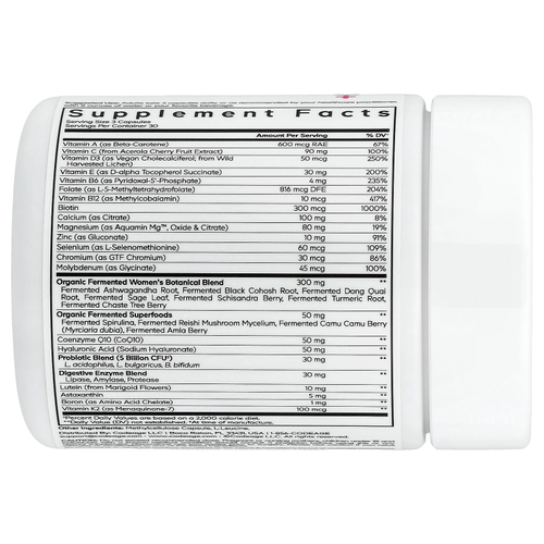 Codeage, мультивитамины для женщин старше 50 лет, 90 растительных капсул