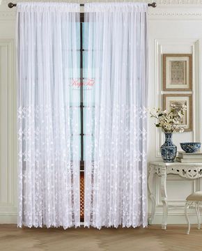 Тюль Амели-2 французская сетка (белый)