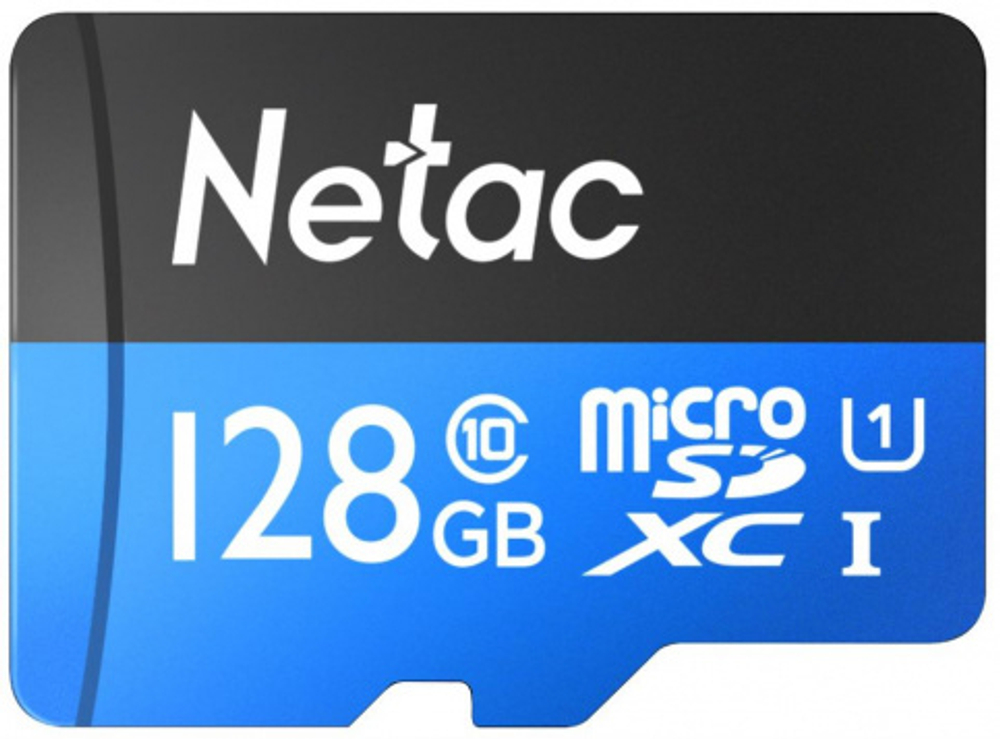 Карта памяти Netac P500 MicroSDHC 128Gb
