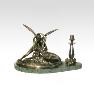 Подсвечник "Амур и Психея" (на камне)