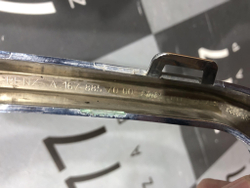 Накладка заднего бампера GLE (V167) 18-нв Б/У Оригинал A1678857000