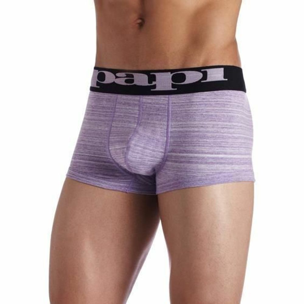Мужские трусы боксеры сиреневые PAPI