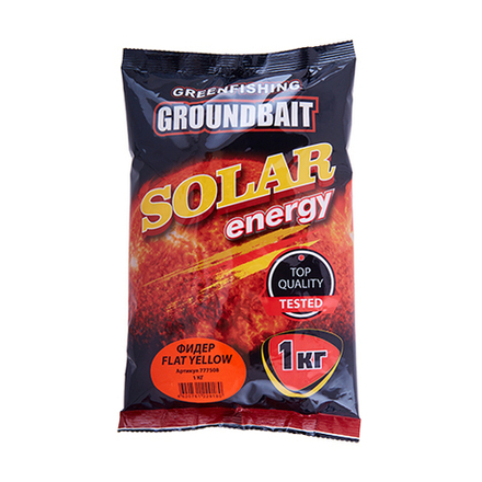 Прикормка GF Solar Energy 1кг Фидер Flat Yellow