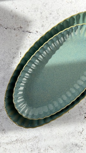 БЛЮДО овальное 12" 300х160х33мм "Corone Calypso"