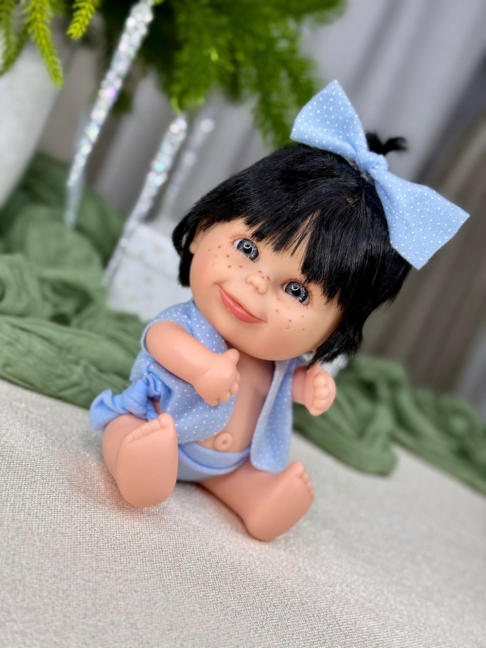 Пупс BERJUAN виниловый 20см Pecosetes (124A14)