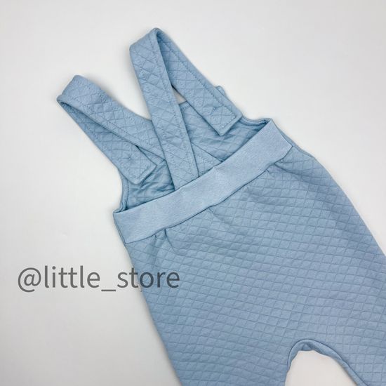 Полукомбинезон из капитония утепленный "Bunny" Голубой