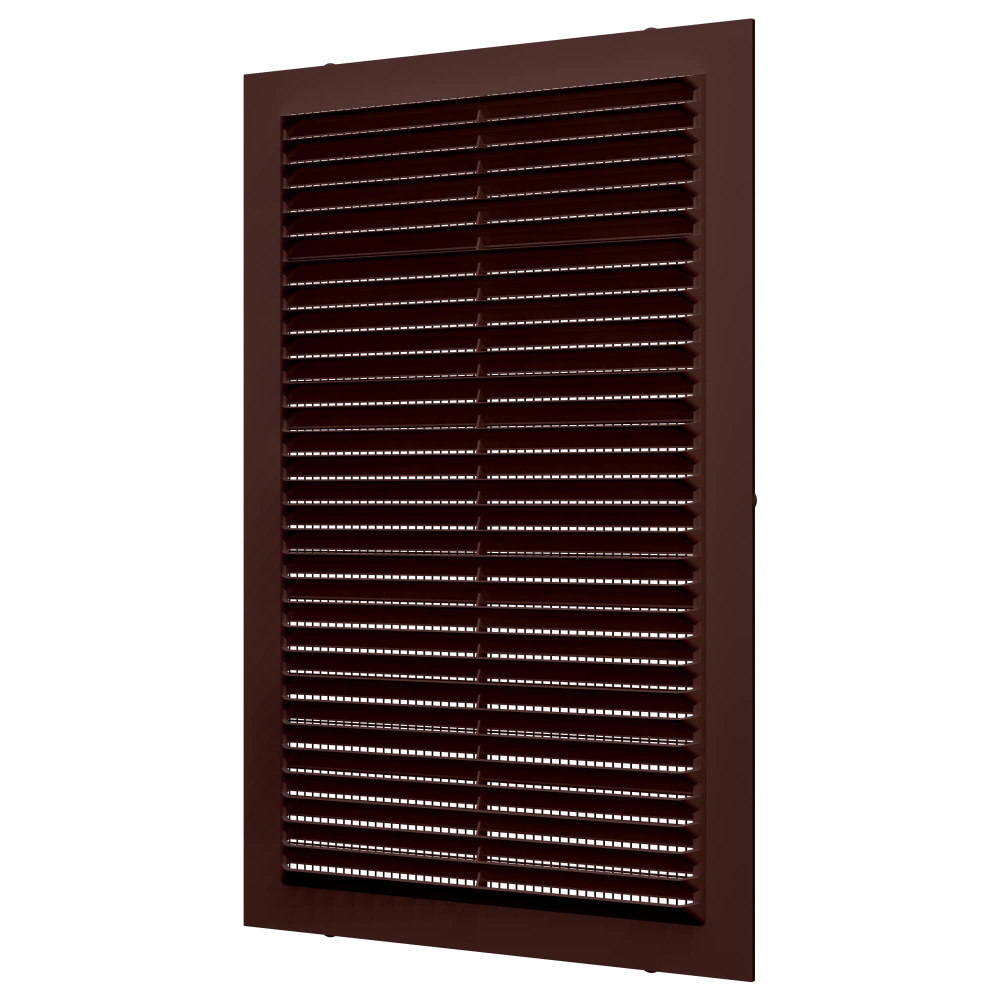 Решетка вентиляционная С сетка 138х188 пластик Brown ERA