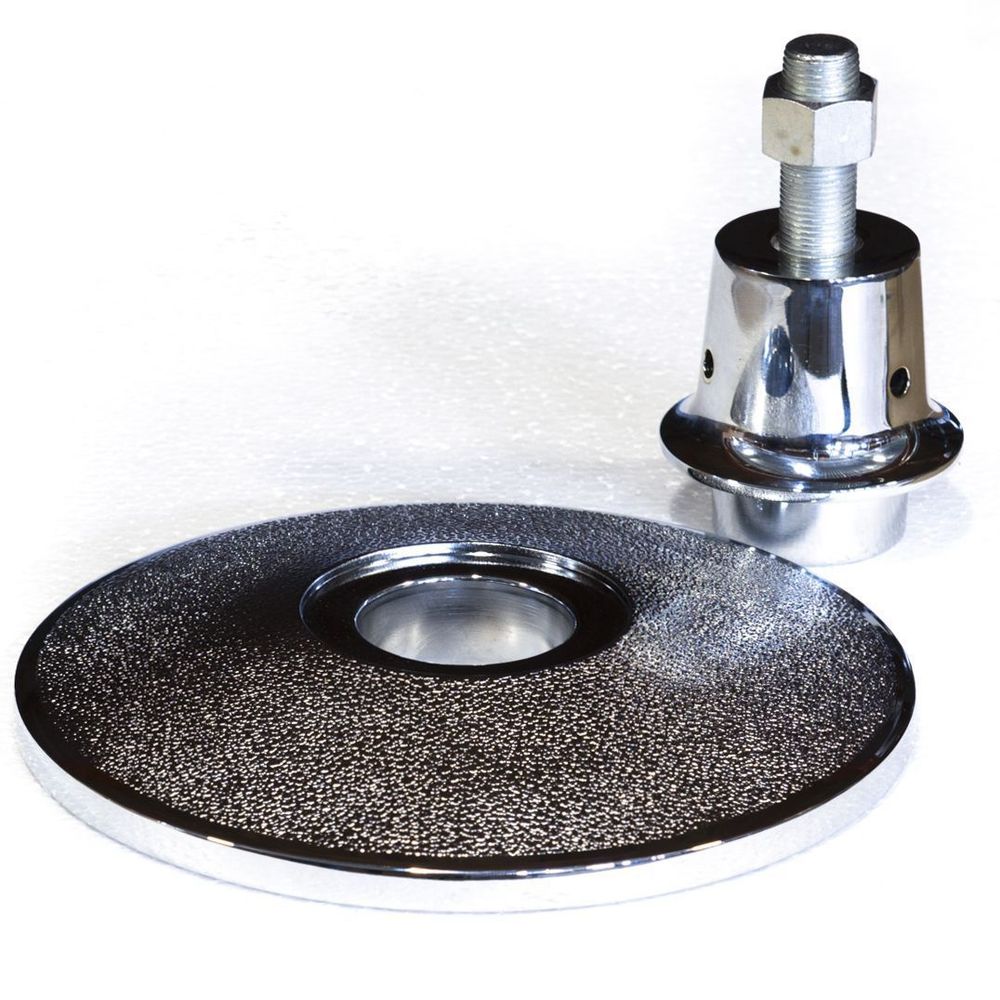 Комплект опор регулируемых пул хром D 21 см "Dinamic 2" (4 шт)