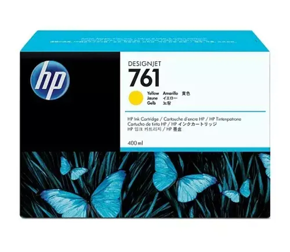 Картридж HP 761 желтый, 400 мл (CM992A)