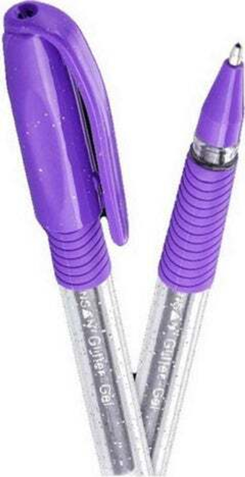 Ручка гелевая Pensan, цвет чернил фиолетовый, диаметр пишущего узла 1 мм, толщина линии письма 1 мм