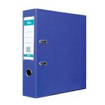 Папка-регистратор STANGER 75 мм двухстор.PVC синий метал.окант. съемн. мех. карман д/маркир.этикет.