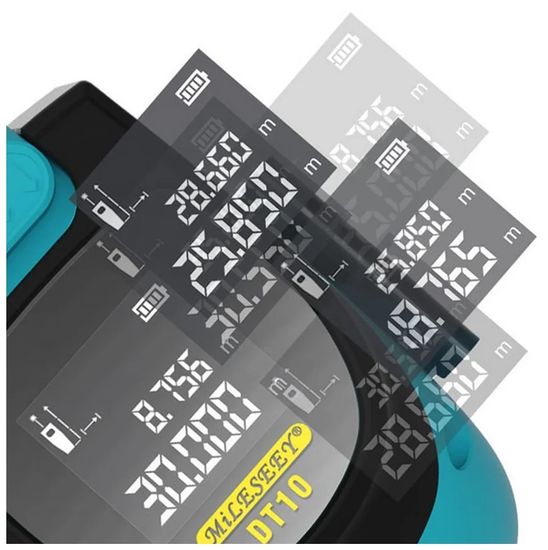 Рулетка лазерная Xiaomi Mileseey Laser Ranging Measure Blue DT10