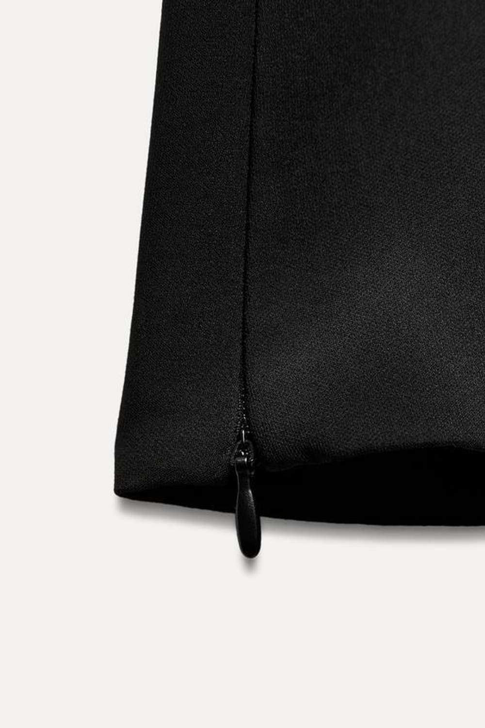 ZARA ТОП ИЗ ЭЛАСТИЧНОЙ ТАКНИ С БАНТАМИ, ЧЕРНЫЙ