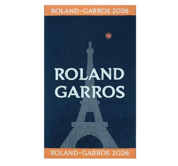 Полотенце теннисное Roland Garros Official Players Logo 2026 Beach - navy/orange