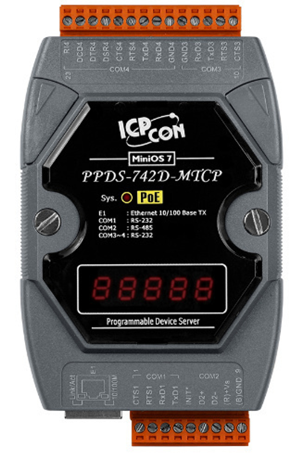 Преобразователь ICP DAS PPDS-742D-MTCP CR