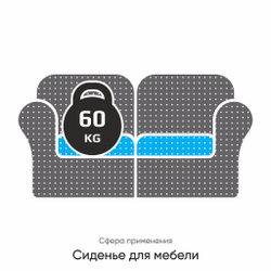 Поролон HR 3035, 200x100x4 см