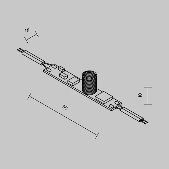 Диммер 12-24В 3A 72Вт Lighting control 751004