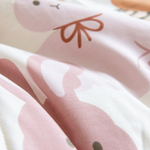 Комплект постельного белья Сатин с Одеялом Young 100% хлопок на резинке OBKR022