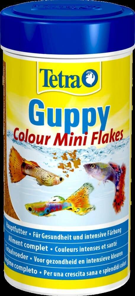 Tetra Guppy Colour 100мл хлопья для гуппи