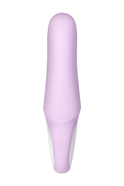 Нереалистичный вибратор Satisfyer Vibes Charming Smile, силикон, фиолетовый, 18,7 см.