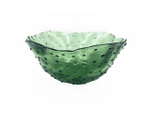 Салатник стеклянный 1000 мл Green lace, в подарочной упаковке