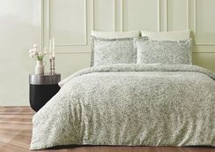 Постельное белье MARY зелёный сатин делюкс TIVOLYO HOME Турция