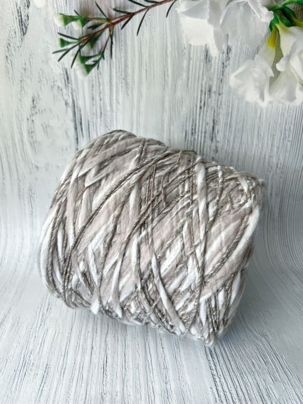 Трикотажная пряжа для вязания MORELINO толстая шишибрики