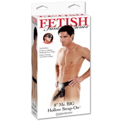 Полый страпон Mr. Big Hollow Strap-on - 21 см.