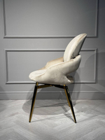 Стул обеденный Ist Casa Виола, 50х58х92 см, бежевый, золото