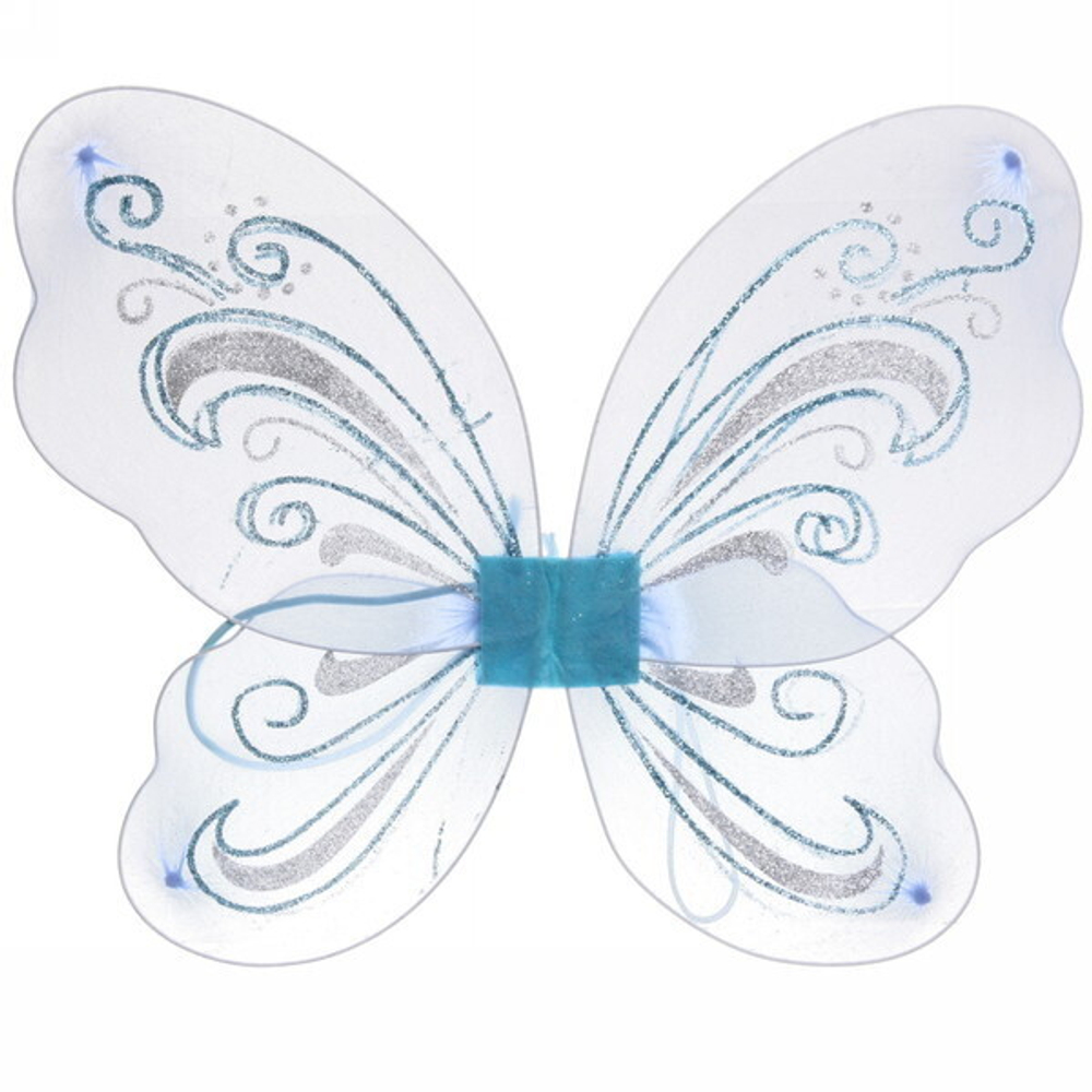 Карнавальный аксессуар «Взмах крыльев», голубой