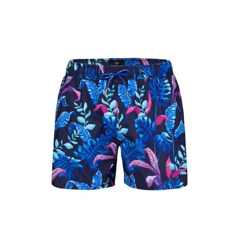 Мужские шорты для плавания темно-синие с принтом DOREANSE 3819
