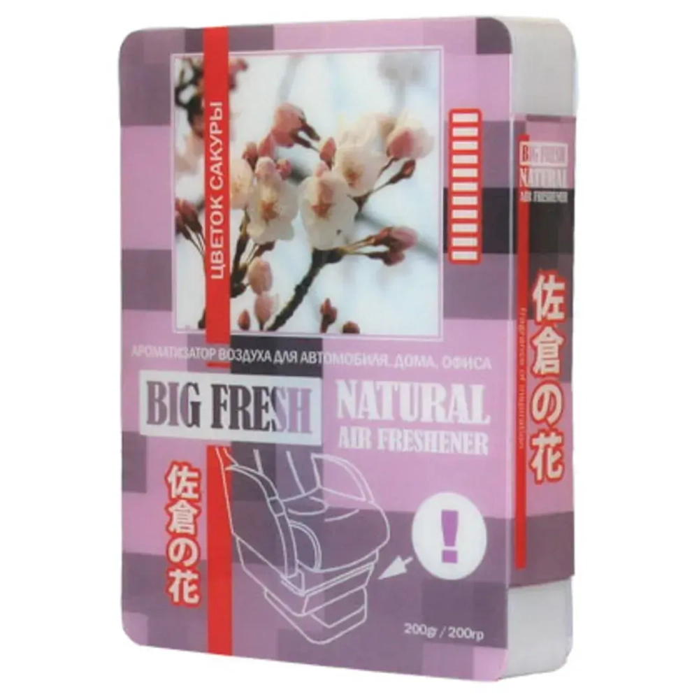 Ароматизатор гелевый Big Fresh 200гр DL-B023 Цветок Сакуры