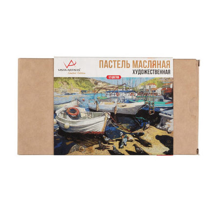 Пастель масляная 12цв.  VISTA-ARTISTA. Limited edition