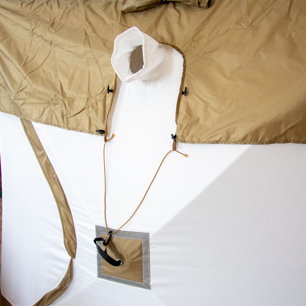 Накидка для зимней палатки PF-TW-15 СЛЕДОПЫТ &quot;Premium&quot; 5 стен, цв. олива/5/