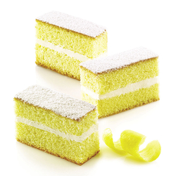 Форма для приготовления пирожных Mini Cake 17x30см силиконовая Silikomart