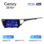 Teyes CC2L Plus 10,2"для Toyota Camry 2018+