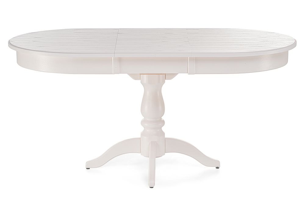 Стол Сайрус 120(160)х84х76 молочный