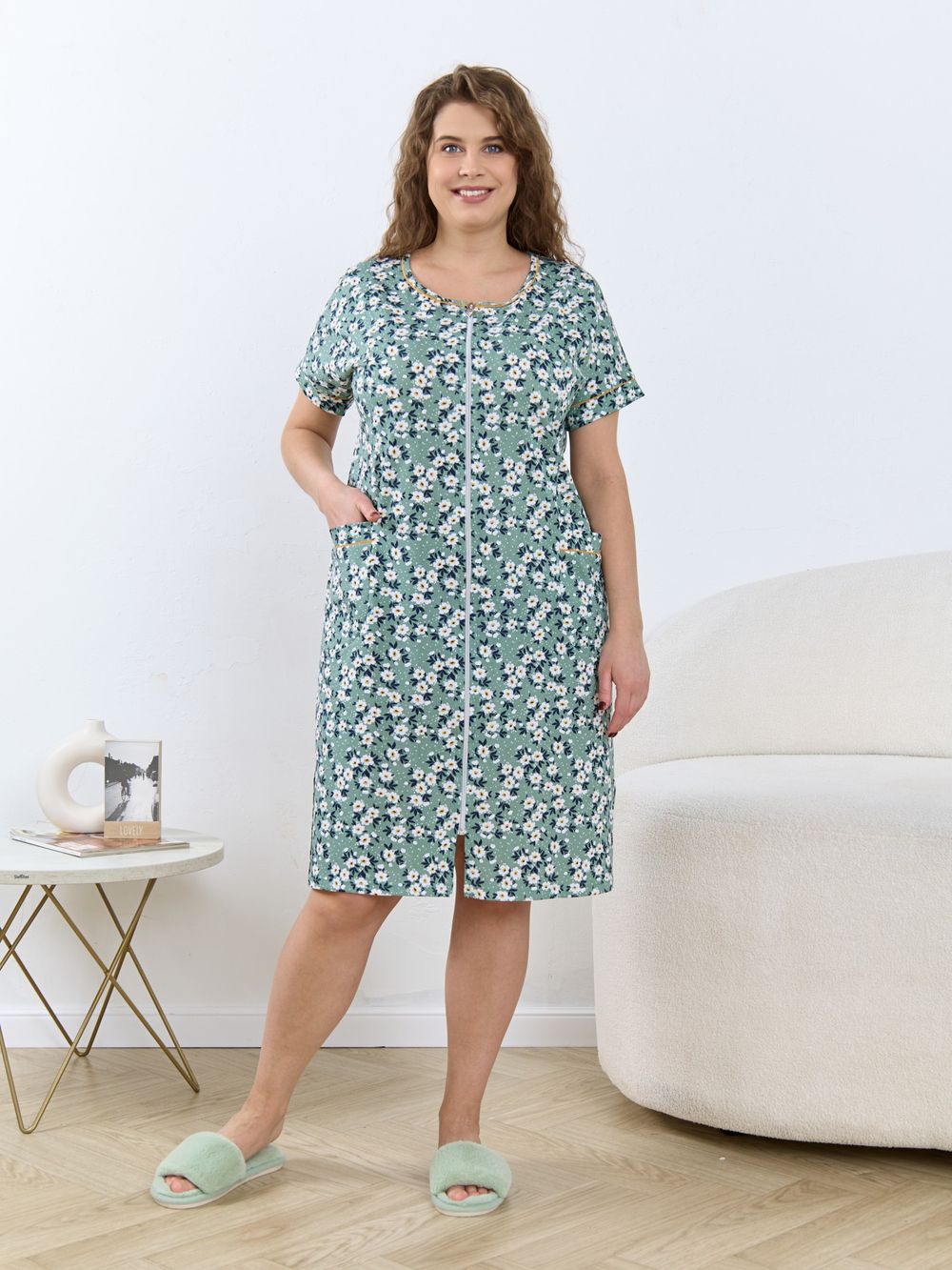 Халат Мирана Виотекс ЗЕЛЁНЫЙ