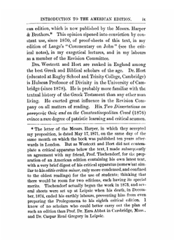 The New Testament in the Original Greek | Fenton John Anthony Hort