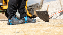 Полуботинки Haix  CONNEXIS Safety+ GTX low/grey-blue